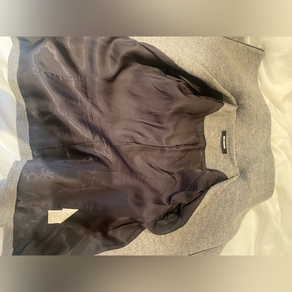 100% wool structured jacket 🩶 size small - Picture 9 of 11